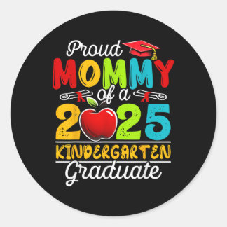 Grappige trotse mama van een CL van 2025 kleutersc Ronde Sticker