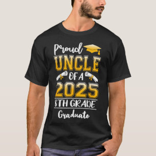 Grappige trotse oom van een CL van 2025 8e graad T-shirt