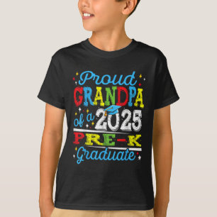 Grappige trotse opa van een afgestudeerde van de k t-shirt
