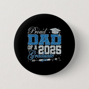 Grappige trotse vader van een afgestudeerde in 202 ronde button 5,7 cm
