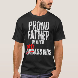 Grappige trotse vader van een paar stoere niet t-shirt