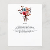 Grappige Trouw Cartoon Bruid Bruidegom Handgeteken (Achterkant)