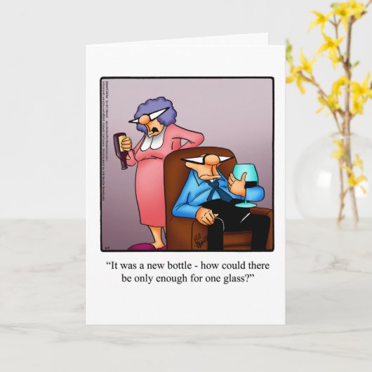 Grappige trouwdagkaart voor hen kaart (Gele Bloem)