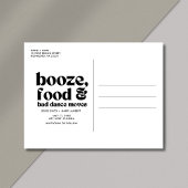 Grappige trouwfoto Save the Date Aankondigingskaart