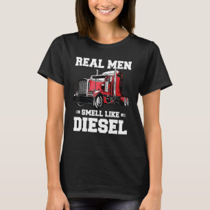 Grappige Trucker Gifts Mannen Man Semi Trailer Tru T-shirt