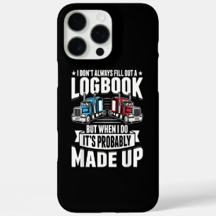 Grappige Trucker Trucking Humor Tractor Trailer Tr iPhone 16 Pro Max Hoesje