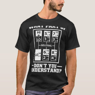 Grappige Trucker Voor Mannen Vrouwen Vrachtwagenbe T-shirt