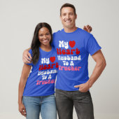 Grappige Trucker vrouwen ontwerp hart man Humor T-shirt (Unisex)