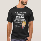 Grappige Trump 2020 echt grote vader in wet cadeau T-shirt (Voorkant)