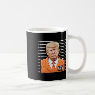 Grappige Trump 2024 Gevangene Mugshot Koffiemok