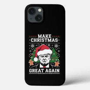 Grappige Trump 2024 Maak Kerstmis weer geweldig  Case-Mate iPhone Case