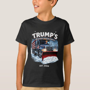 Grappige Trump 2024 Overwinning Sneeuwvlok Verwijd T-shirt