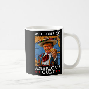 Grappige Trump 2025 Mexico Taco Welkom in Amerika Koffiemok