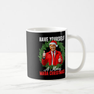 Grappige Trump 45 47 Prettig Kerstfeest Koffiemok