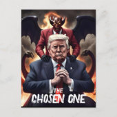 Grappige Trump Antichrist koos een Briefkaart (Voorkant)