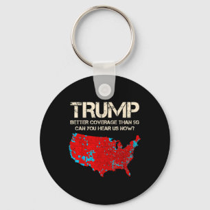 Grappige Trump betere dekking Trump inauguratie Sleutelhanger