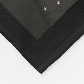 Grappige Trump Bigfoot-selfie met UFO's Weird Alie Fleece Deken (Hoek)