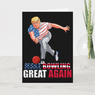 Grappige Trump Bowling Maakt Bowling Weer Groot Kaart