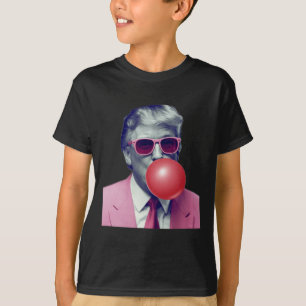 Grappige Trump Bubble Gum Yum Cadeaus T-shirt