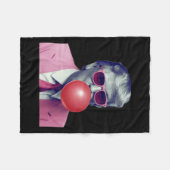 Grappige Trump Bubble Gum Yum Gifts Fleece Deken (Voorkant (Horizontaal))
