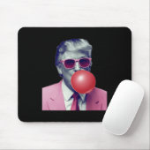 Grappige Trump Bubble Gum Yum Gifts Muismat (Met muis)