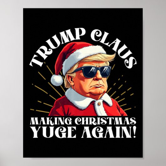 Grappige Trump-clausule maakt weer kerstmis Poster (Voorkant)