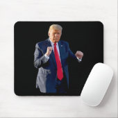 Grappige Trump-dans, dansen als een misdadiger, st Muismat (Met muis)
