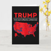 Grappige Trump Deze Kaart Is Goedgekeurd Door Kers (Gele Bloem)