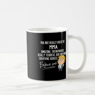 Grappige Trump Echt Geweldige Mma Vechtkunst Koffiemok