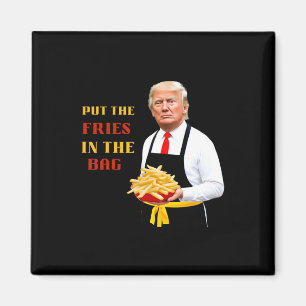 Grappige Trump Fast Food Zet De Frieten In De G 20 Magneet
