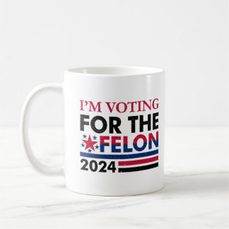 Grappige Trump Felon Koffiemok