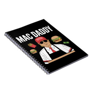 Grappige Trump frietjes maken frietjes Mac Daddy Notitieboek
