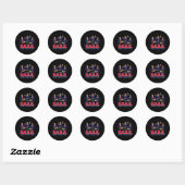 Grappige Trump geschenken Ronde Sticker (Vel)