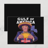 Grappige Trump Golf van Amerika 2025 Trump Briefkaart (Voorkant / Achterkant)