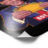 Grappige Trump Golf van Amerika 2025 Trump Foto Afdruk (Hoek)