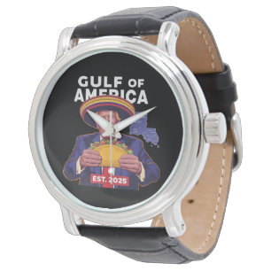 Grappige Trump Golf van Amerika 2025 Trump Horloge