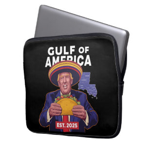 Grappige Trump Golf van Amerika 2025 Trump Laptop Sleeve