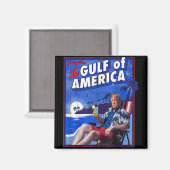 Grappige Trump Golf van Amerika Magneet (Voorkant / Achterkant)