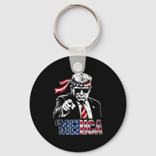 Grappige Trump Golf van Amerika Trump Kleding 1 Sleutelhanger