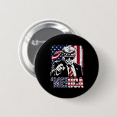 Grappige Trump Golf van Amerika Trump Kleding 3 Ronde Button 5,7 Cm (Voorkant /achterkant)