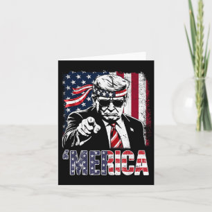 Grappige Trump Golf van Amerika Trump kleding Kaart