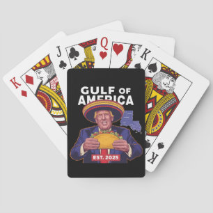 Grappige Trump Golf Van Ons Amerika 2025 Trump  Pokerkaarten
