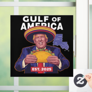 Grappige Trump Golf Van Ons Amerika 2025 Trump Raamsticker