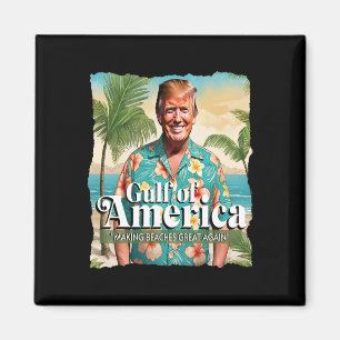 Grappige Trump grafische Golf van Amerika Trump Me Magneet