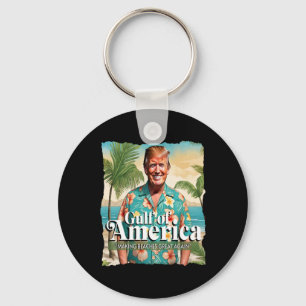 Grappige Trump grafische Golf van Amerika Trump Me Sleutelhanger