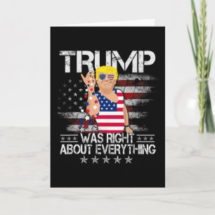 Grappige Trump had gelijk over alles Amerikaanse v Kaart