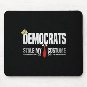 Grappige Trump Halloween kostuum Democraten stal m Muismat