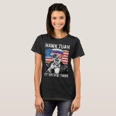 Grappige Trump Hawk Tuah - Spuug Op Dat Ding Meme T-shirt (Voorkant volledig)
