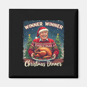 Grappige Trump Humor Mannen Vrouwen Winner Christm Magneet