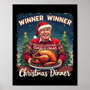 Grappige Trump Humor Mannen Vrouwen Winner Christm Poster